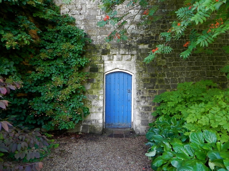 The blue door Farnham Castle